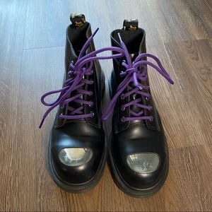 💜 Exposed Steel Toe Dr. Martens 💜